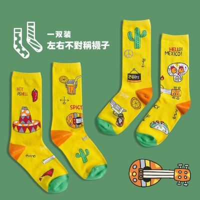 China Wholesale Colorful Crew Custom Mens Dress Socks Antibacterial / Mens Socks for sale