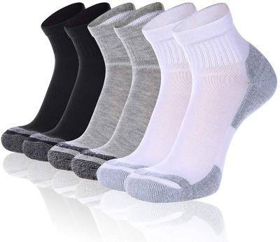 China Men's Athletic Socks QUICK DRY Manufacturer Custom Men's Socks Relieve Cushion Moisture Wicking Work Sock for sale