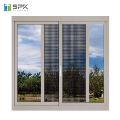 China Magnetic Australian Standard Aluminum Screen AS2047 Cyclone Cyclone Resistant Windows Sliding Windows Cyclone Proof Windows for sale