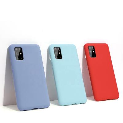 China High Quality Shockproof Liquid Silicone Cover For Samsung Galaxy S20 Ultra Case Silicone Phone Case For galaxy s20 for sale