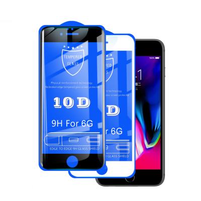 China 10D Mobile Phone Tempered Glass For iphone 11 12 X XR XS Full Coverage Glass Glue Protective Film Screen Protector For iphone 13 mini 13 pro max for sale