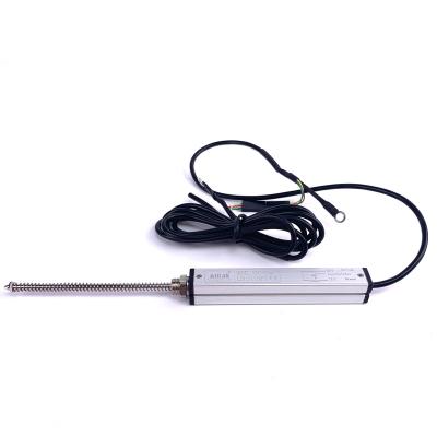 China Range+3mm MIRAN KSC-25mm Mini Size Linear Potentiometer with Self-Returning Spring for sale