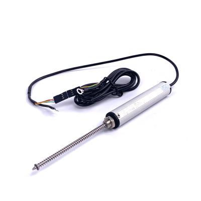 China â ‰ ¥ 10mA Miran KSP-100mm mini type self-return with spring linear displacement sensor for sale