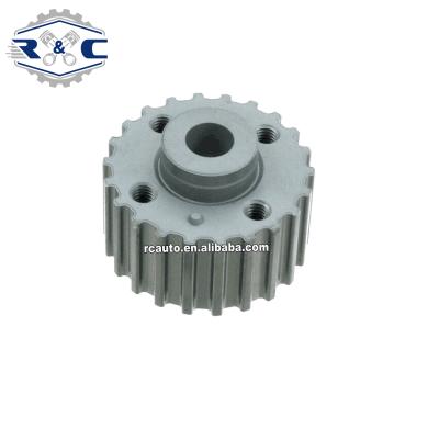 China High Quality Metal Factory R&C Auto Crankshaft Pulleys 028105263E Tensioner Pulley For VW 1.6 TD/1.6 D Audi Car Camshaft Timing Gear for sale