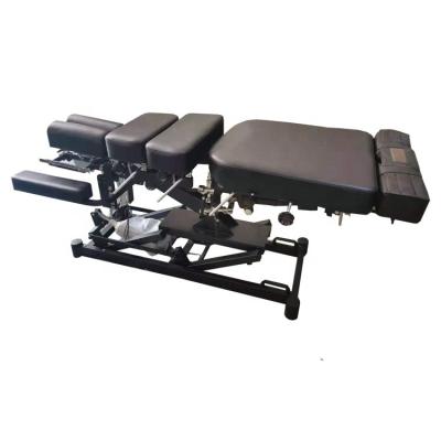 China Modern electric lumbar traction table and decompression table lumbar traction for sale