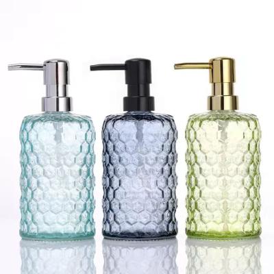 China The Personal Care Factory Wholesale Hand Soap Bottle 500ml Glass Bottle For Hand Wash for sale