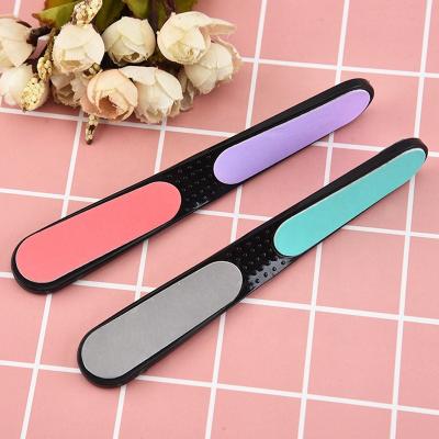 China Portable Personal Twisted Sanding Manicure Art Nail Polish Ergonomic Buffer Tools Picosecond Design Care File for sale