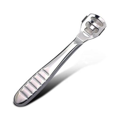 China Dead Skin Stainless Steel Heel Foot Callus Cuticle Trimmer Pedicure Care Tools Razor for sale