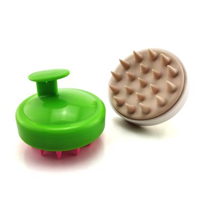 China Nourishing Silica Gel Body Scalp Massage Brush Scalp Head Shower Head Massager for sale