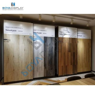 China New type durable custom marble floor tile and wall tile display rack for sale