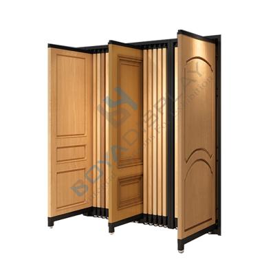 China China Factory Durable Promotion Sliding Doors Wooden Display Stand Rack Display Rack For Door for sale