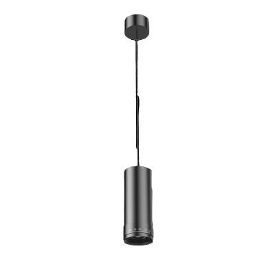 China OEM 10W Contemporary Black Aluminum Led Zoomable Pendent Light Lamp Modern Indoor Cafe Light for sale