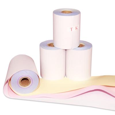 China Hot Sale Factory ncr paper white jumbo carbonless ncr paper roll At customers' requests for sale