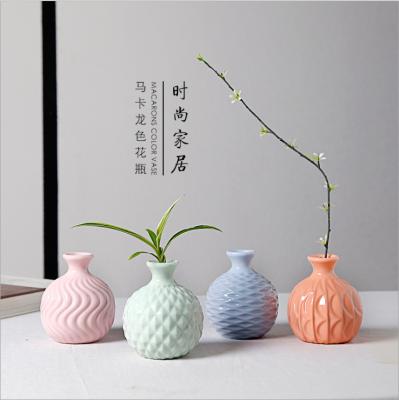 China Modern real touch nature murano blue vases flower wedding decoration chinese vase for home decor for sale