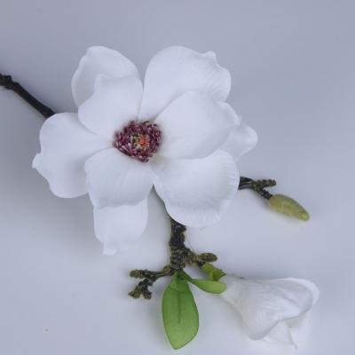 China Nature Touch Real Touch Artificial Magnolia Flower for Christmas Home and Hotel Decoration for sale