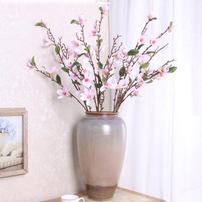 China Wholesale Nature Touch Real Touch Artificial Flower Cheap Magnolia for sale