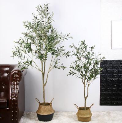 China Real Touch Nature Bonsai Ornamental Artificial Olive Tree Spain Decorative Plastic Mini Big Sale for sale