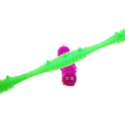 China Hot Sale TPR Soft Squishy Squishy Animal Squeeze Squeeze Worm Squeezer Ball Squeeze Toys for sale