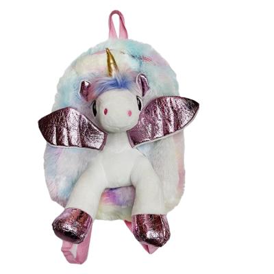 China Wholesale Cheap Cute Animal Backpack Daily School Life Cartoon School Bag Plush Mini Backpack For Kids for sale