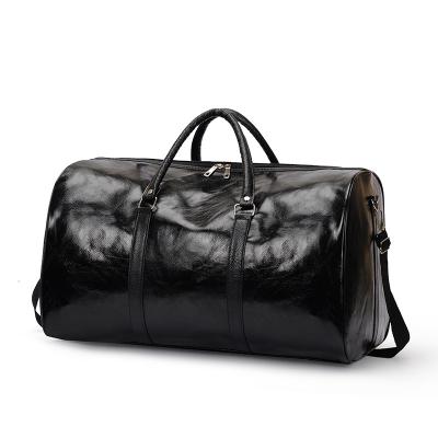 China Fashion Multifunctional Hot Selling PU Duffle Bag Light Weight Travel Waterproof Bag For Outdoor Business for sale