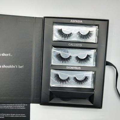 China Private label natural soft eyelash packaging box custom made short and long mink lashes3d 18mm wholesaler for sale