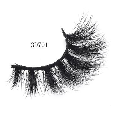 China Durable Free Box Packaging 3D Mink Strip Private Label 100 Cruelty Free Eyelashes Mink Lashes for sale