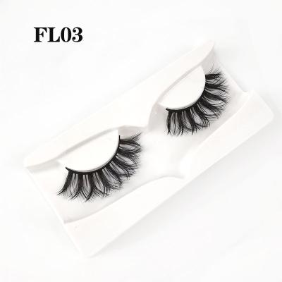 China Durable Bunches Segmented Individual Lashes Extensions Cruelty Free Vegan Natural Faux Mink Silk Sectional Eyelashes for sale