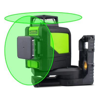 China 8 Lines 3D Green Laser Level Self-Leveling 360 Lines High Precision Degre Cross Electronic Tools 8.5*8.2*6.5cm for sale