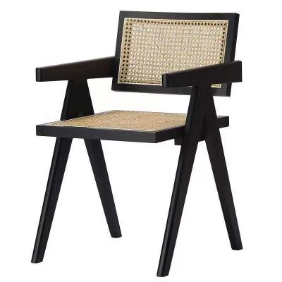 China Modern Hot Sale High Quality Rattan Bamboo Dining Outdoor Chairs For Garden for sale