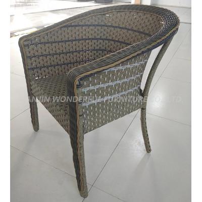 China Modern Outdoor Patio Patio Chair Rattan Simple Table and Dining Chair for sale