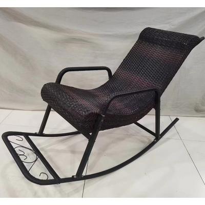 China Modern Outdoor Home Lounge Resort Leisure Furniture Rocking Deck Chair for sale