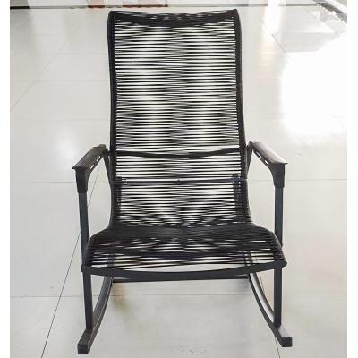 China Modern Outdoor Deck Garden Metal Lounger Camping Folding Chair for sale