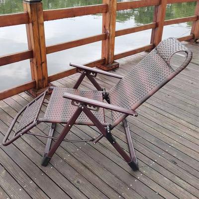 China Modern Outdoor Portable Adjustable Folding Aluminum Sofa Deck Chair Beach Chair For Swimming Pool for sale