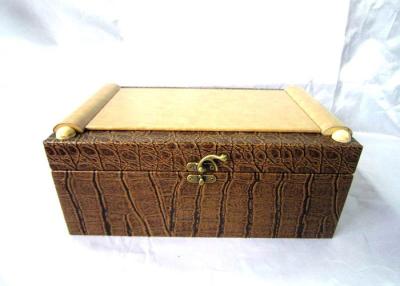 China Handmade Wooden Champagne Box For Gift Packaging , OEM ODM Service for sale