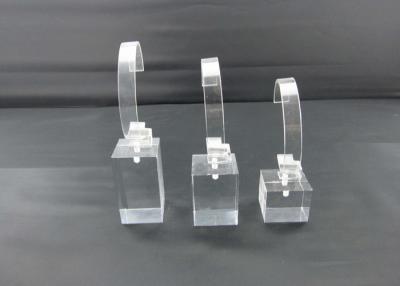 China High Polished Beauty Organizer Stand Acrylic For C Ring Watch Display for sale