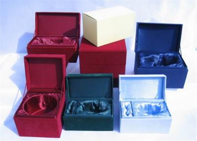 China Flannelette Inside Packing Gift Boxes Recycled For Protection , High Grade for sale