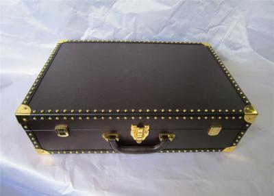 China Classical Style Square Wooden Gift Box For Bracelet Jewelry / Perfume / Watch for sale