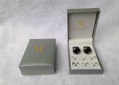 China Ring Storage Cufflink Gift Boxes Personalized For Packing , Book - Type for sale