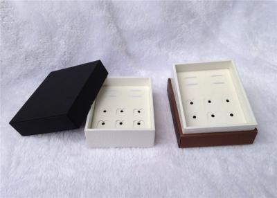 China Up And Down Cufflink And Tie Clip Storage Box Square Shape 93 X 75 X 50mm Size for sale