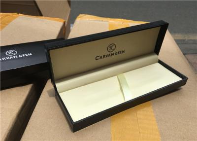 China Solid Paper Pen Gift Boxes Luxury , Wooden Pen Case Matt Lamination for sale