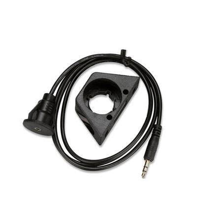 China MP3/MP4 player 3.5mm auxiliary cable audio jack with bracket data cable, aux cable. built-in 3.5mm installation for sale