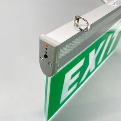 China Exit Lighting CB ROHS Certification 1.2V Led Running Emergency Man Exit Sign Light Exit Sign Light Down Arrow for sale