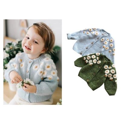 China High Quality Baby Toddler Infant Sweater Anti Shrink Knit Solid Color Babies Sweater Autumn Cardigan Outwear for sale