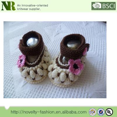 China Wholesale Cute Handmade Baby Shoes Lovely Designs Baby Shoes for sale