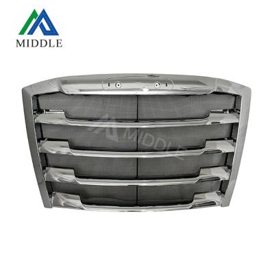 China Grill With American Front Chrome Grille Heavy Duty Grille For Freightliner Cascadia Truck Parts 2021 Bug Screen New 24658320/1040-126054A for sale