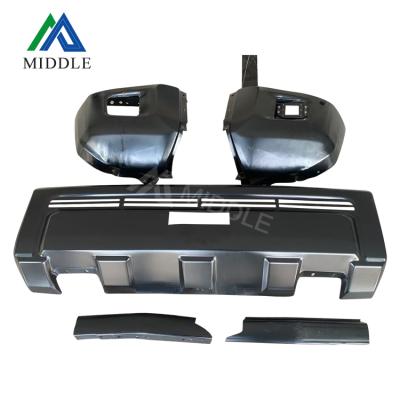 China Custom Type PP+PC+led Auto Spare Parts New Style OE Pickup Front Bumper For Toyota Tundra 2014-2019 for sale