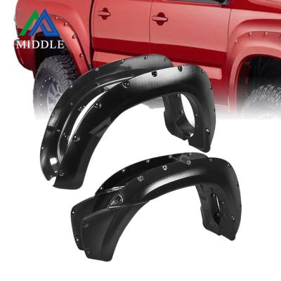 China 2021 Pocket-Riveted Style Design Factory Selling Popular American Truck Fleetside Bed Fender Flares For Toyota 2012-2015 Tacoma 73.5