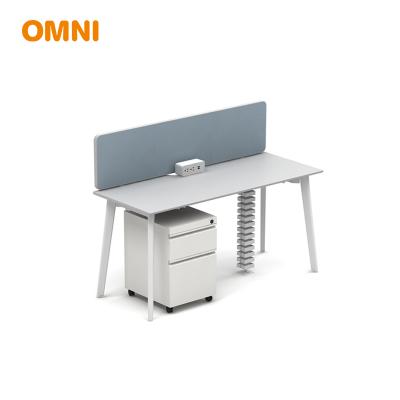 China Office Furniture Set Modern Design 1 Person Office Workstation Adjustable Compartment (Height) for sale