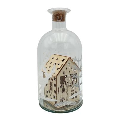 China Europe Hot Selling Decorative Perfume Decoration Bottle Glass Top for sale