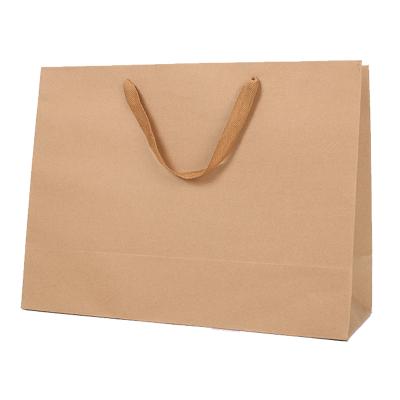 China Recycled Materials Printing Custom Paper Shopping Bags With Your Own Logo for sale